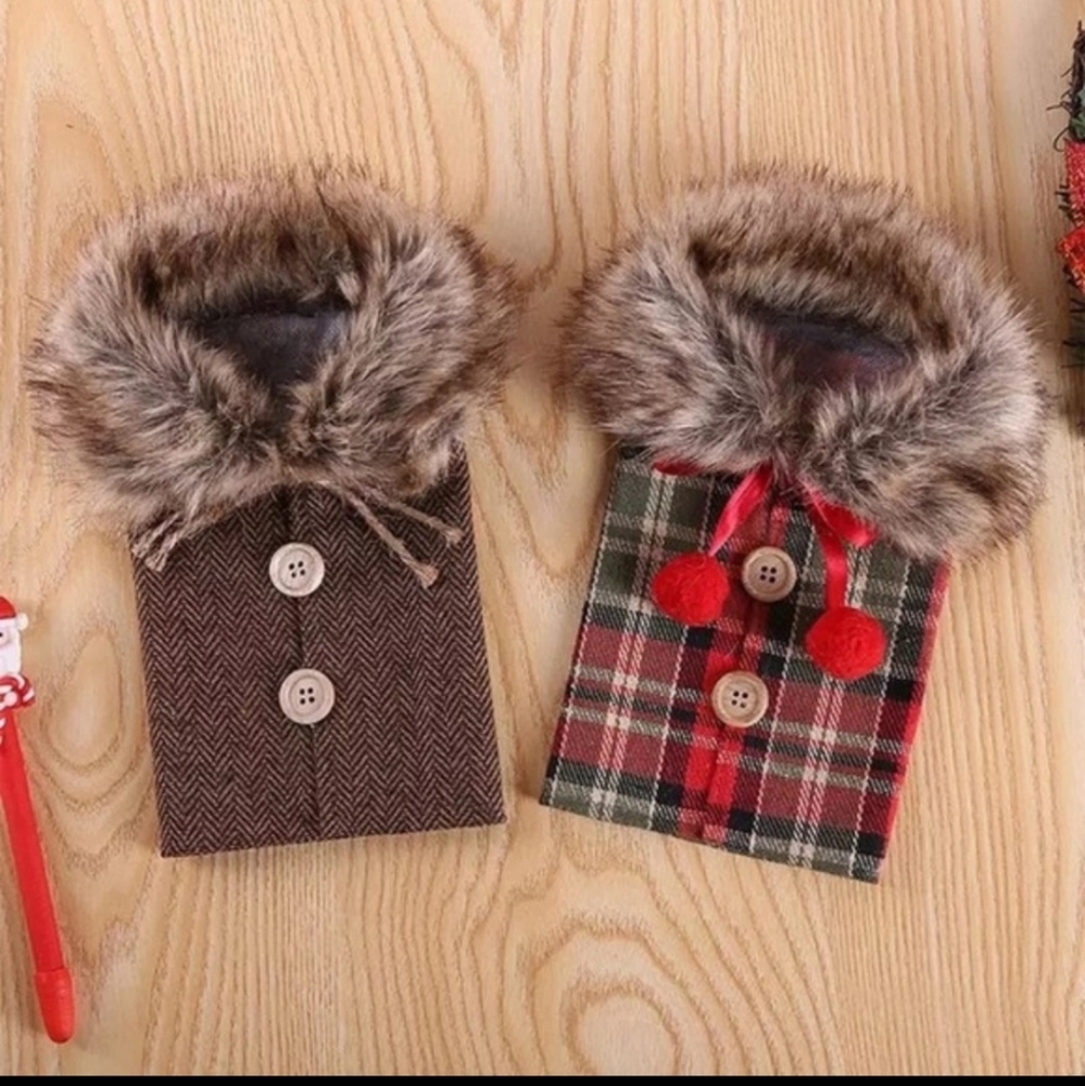 Christmas wine covers - Picture 2 of 2